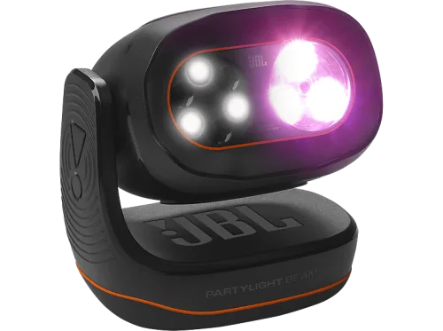 JBL PartyLight Beam Bluetooth Lichteffektprojektor, Schwarz