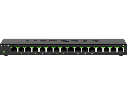 Netgear, NETGEAR GS316-300EUS NETGEAR GS316v3 - Switch - unmanaged - 1 Netzwerk Switch