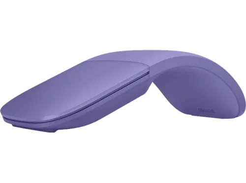 Microsoft, Microsoft MICROSOFT Surface Arc Mouse Violet (P) Maus Bluetooth® BlueTrack Violett 2 Tasten 1000 dpi Touch-Oberfläche