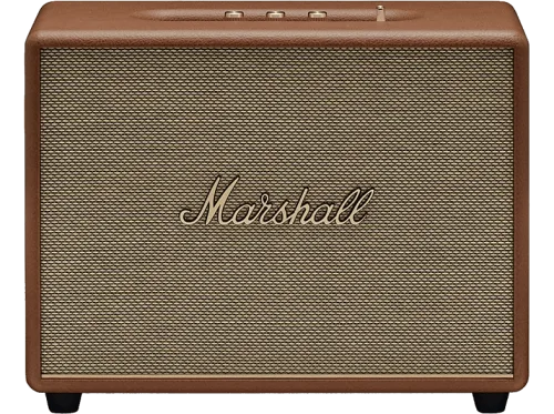 Marshall, Marshall Woburn BT III Brown Lautsprecher – Bluetooth Lautsprecher/Portable Speaker – braun