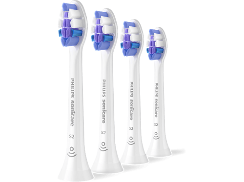 Philips Sonicare, Philips Sonicare Aufsteckbürsten "S Sensitive" für empfindliche Zähne und Zahnfleisch, für jedes Sonicare Handstück