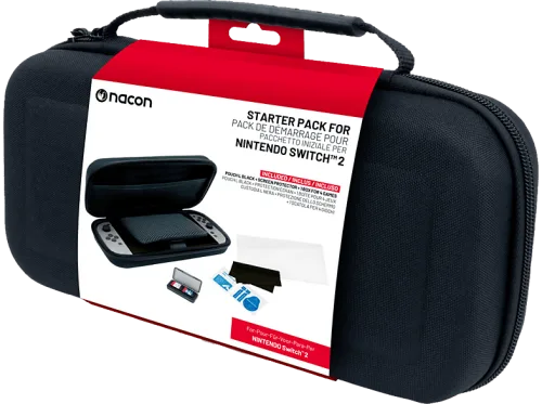 NACON Nintendo Switch 2 Essential Pack Starter-Set, Schwarz
