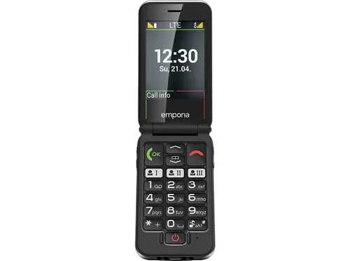 EMPORIA, Emporia JOY LTE V228 New Black Handy – Diverse Smartphones & Handys