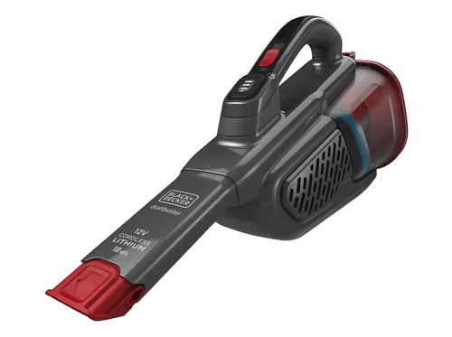 Black + Decker, Black Decker BHHV315J-QW Akku-Handstaubsauger – schwarz / rot