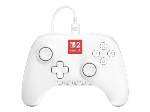 POWER A, POWER A Advantage Wired Controller NSGP0524-01 NSW2, Lumectra White