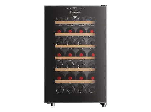 Climadiff, Climadiff CUVEE28 Weinkühlschrank – Weinkühlschrank freistehend – schwarz
