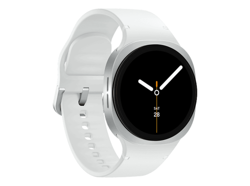 Samsung, Samsung Galaxy Watch8 (40mm, LTE, Silver) Smartwatches – Samsung Galaxy Watch 8 – silber