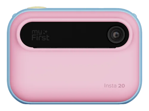 myFirst, myFirst Camera Insta 20 Pink Kids Kamera – Sofortbildkamera/Polaroid Kamera