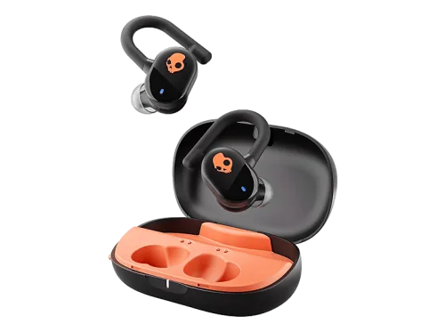 SKULLCANDY Push® Play Active, In-ear True Wireless Kopfhörer Bluetooth Schwarz/Orange