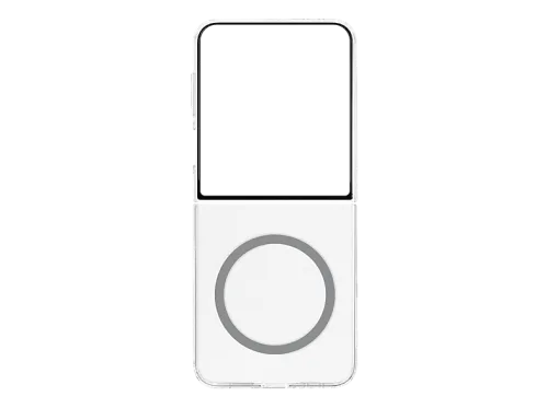 Samsung, Samsung Handyhülle "Clear Magnet Case für Samsung Galaxy Z Flip7" Samsung Galaxy Z Flip7 Backcover, Schutzhülle, Handyschutzhülle, Case, Schutzcase, stossfest