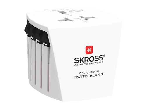 SKROSS, Skross Reiseadapter MUV Micro World - World 2-poli
