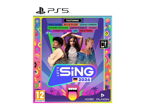 undefined, Spielesoftware "GAME Lets Sing 2026 für PS5 German Version" PlayStation 5