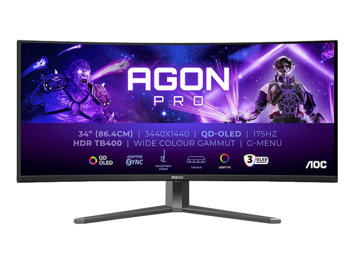 AOC, AOC Gaming-Monitor "AG346UCD" 86,02 cm/34 ″ 3440 x 1440 px UWQHD 175 Hz
