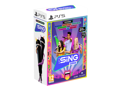 undefined, Spielesoftware "GAME Lets Sing 2026 + 2 Mics für PS5 International Version" PlayStation 5