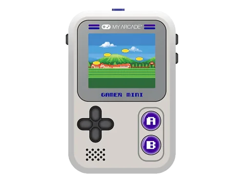 Sombo - Retro Gamer Mini Classic 160 Games, One Size, Grau