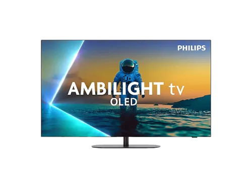 Philips, Philips 48OLED810 - 48", 4K UHD OLED TV, Ambilight, 2025 4K Ultra HD OLED TV – Fernseher – schwarz