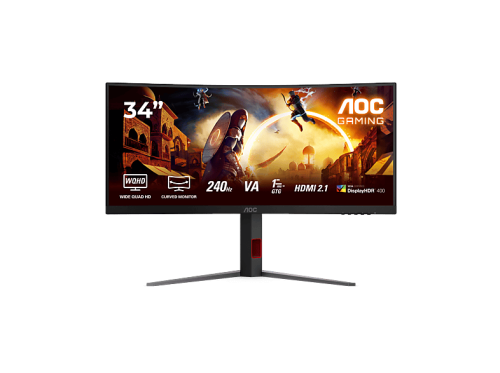 AOC CU34G4Z 34 WQHD Monitor (1 ms Reaktionszeit, 240 Hz)