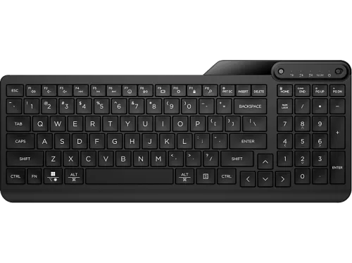 HP, HP 460, Bluetooth-Tastatur für mehrere Geräte, Kabellos, Jack Black
