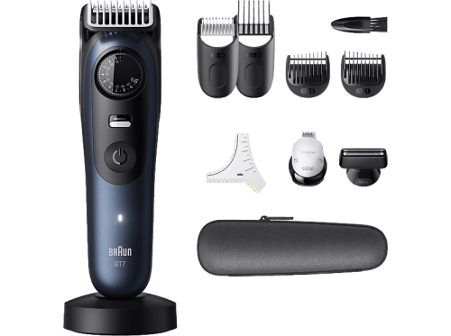 Braun, Braun BT7540 Bartschneider – Trimmer/Barttrimmer/Bartschneider – blau / schwarz