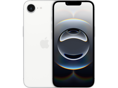 Apple, Apple - iPhone 16e (512GB), Smartphone, Weiss, 512 GB