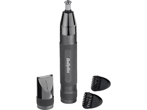 Babyliss, BaByliss Multifunktionstrimmer "Super-X Metal Nasen-, Ohren- & Augenbrauentrimmer" 4 Aufsätze
