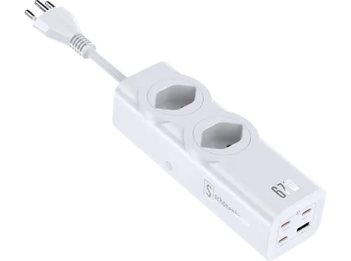 Schönenberger, Schönenberger Steckdosenleiste | 2 x Typ 13 | Fast Charging | 67 w | weiss