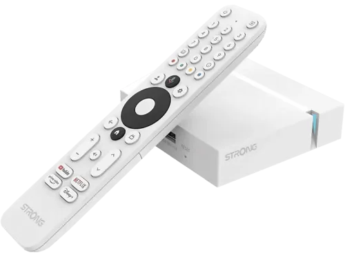 STRONG, Strong LEAP-S3+V2 ULTIMATE Multimediaplayer – Mediaplayer/Apple TV/Chromecast – weiss