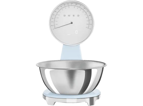 SMEG, Smeg KSF01PBWW Küchenwaage – pastellblau