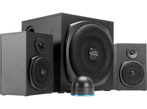speedlink, SPEEDLINK GRAVITY LT 2.1 SL-820009-BK Subwoofer System, Black
