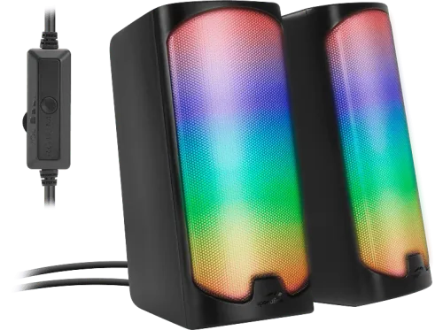speedlink, SPEEDLINK TONOS Gaming Speaker SL-810009-BK RGB, Stereo, Black