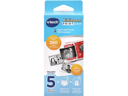 VTech - KidiZoom Print Cam Paper, Multicolor