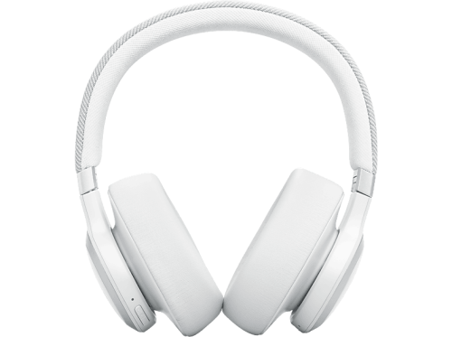 JBL, JBL LIVE770NC White Over-Ear-Headphones – Over Ear Kopfhörer/On Ear Kopfhörer – weiss