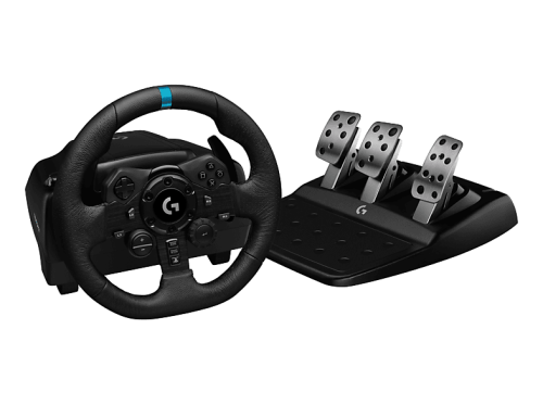 Logitech G, Logitech G - G923 Racing Wheel+Pedals (PS4