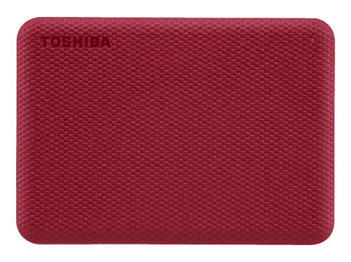 Toshiba, TOSHIBA -  HDD CANVIO Advance 4TB HDTCA40ER3CA USB 3.2 Gen 1, 2.5 inch red, Rot Bunt, 4 TB