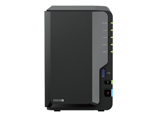 SYNOLOGY DiskStation DS225+ NAS 3.5 Anzahl Festplattenschächte: 2 Schwarz