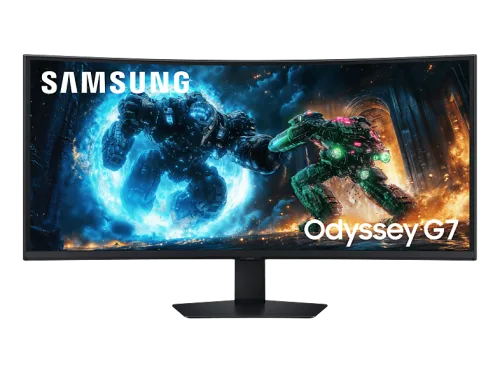 Samsung, Samsung Curved-Gaming-Monitor "Odyssey G7 LS40FG750EUXEN" 101,6 cm/40 ″ 5120 x 2160 px 180 Hz