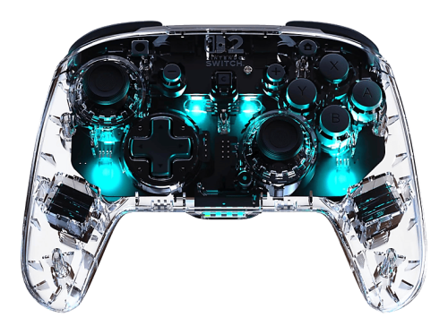 Turtle Beach, Turtle Beach Afterglow Wireless Ctrl NSW 2, Clear Nintendo Switch 2 ZB – Nintendo Switch 2 Controller/Joy-Con