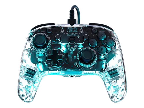 TURTLE BEACH Afterglow? Wired Controller Transparent für Nintendo Switch 2, Switch, OLED
