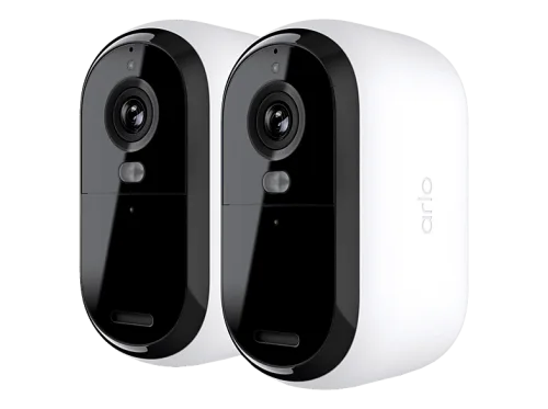 Arlo, Arlo ESSENTIAL3 HD SECURITY CAMERA 2-PACK Netzwerkkamera – Überwachungskamera – weiss
