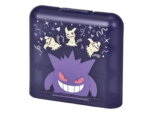 HORI Nintendo Switch 2 - 24-Game Card Case Pokémon (Gengar & Mimigma) Aufbewahrungsbox, Violett