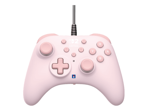 HORI Nintendo Switch 2 HORIPAD Turbo Controller Cozy Pink für 2, Switch, OLED, PC