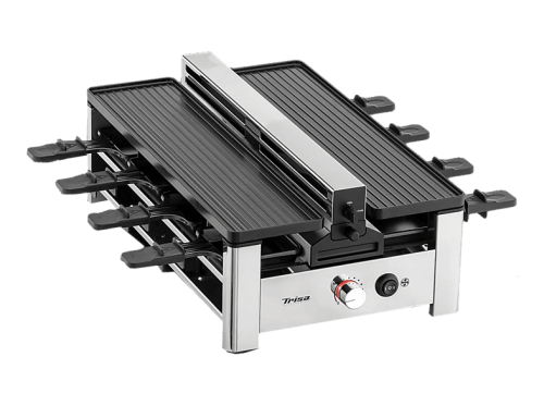 Trisa, Trisa Raclette "Pure Melt 8 Personen" 8 Stk. Raclettepfännchen 1.500 W