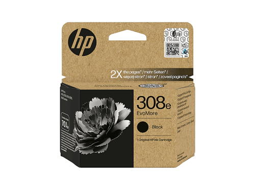 HP, HP Tintenpatrone 308e schwarz 7FP22UE Envy 6122e/6520e 320 Seiten