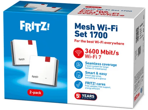 undefined, WLAN-Repeater "FRITZ FRITZMesh Set 1700 2-Pack International"