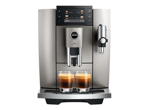 Jura, Jura Kaffeevollautomat E8 Midnight Silver (Sd)