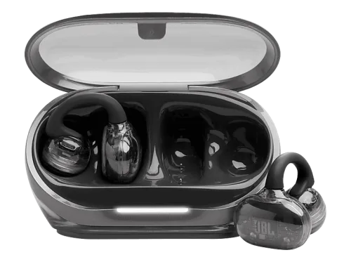 JBL, JBL Soundgear Clips TWS Open Ear Kopfhörer Bluetooth®, Kabellos Stereo Schwarz Headset, Schweißresistent,