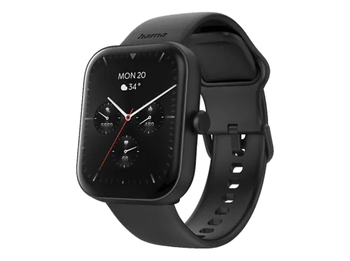 Hama, Hama 5000 Smartwatch Schwarz