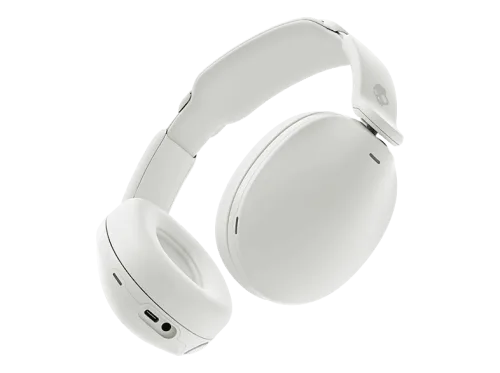 SKULLCANDY, Skullcandy HESH 360 WIRELESS OVER EAR BONE Over Ear Kopfhörer Bluetooth® Weiß Mikrofon-Rauschunterdrückung Faltbar