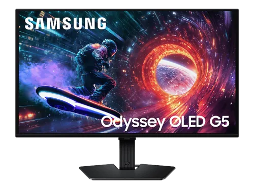 Samsung, Samsung OLED-Monitor "Odyssey G5 LS27FG500SUXEN" 68,58 cm/27 ″ 2560 x 1440 px WQHD 180 Hz
