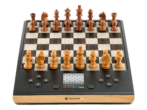 MILLENNIUM ChessGenius Pro 2024 Wood Edition Schachcomputer